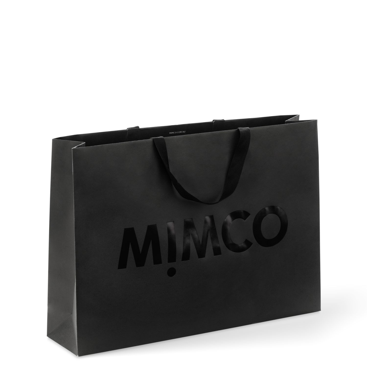 PaperPak Gallery Mimco Black Bag