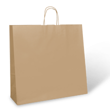 C045S0006 _PAPERPAK_#26_Recycled_PAPER_TWIST_HANDLE_BAG_BROWN