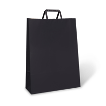 C346S0051_PAPERPAK_#80_FLAT_FOLD_HANDLE_BAG_MIDNIGHT_BLACK