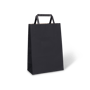 C486S0051__PAPERPAK_#40_FLAT_FOLD_HANDLE_BAG_MIDNIGHT_BLACK