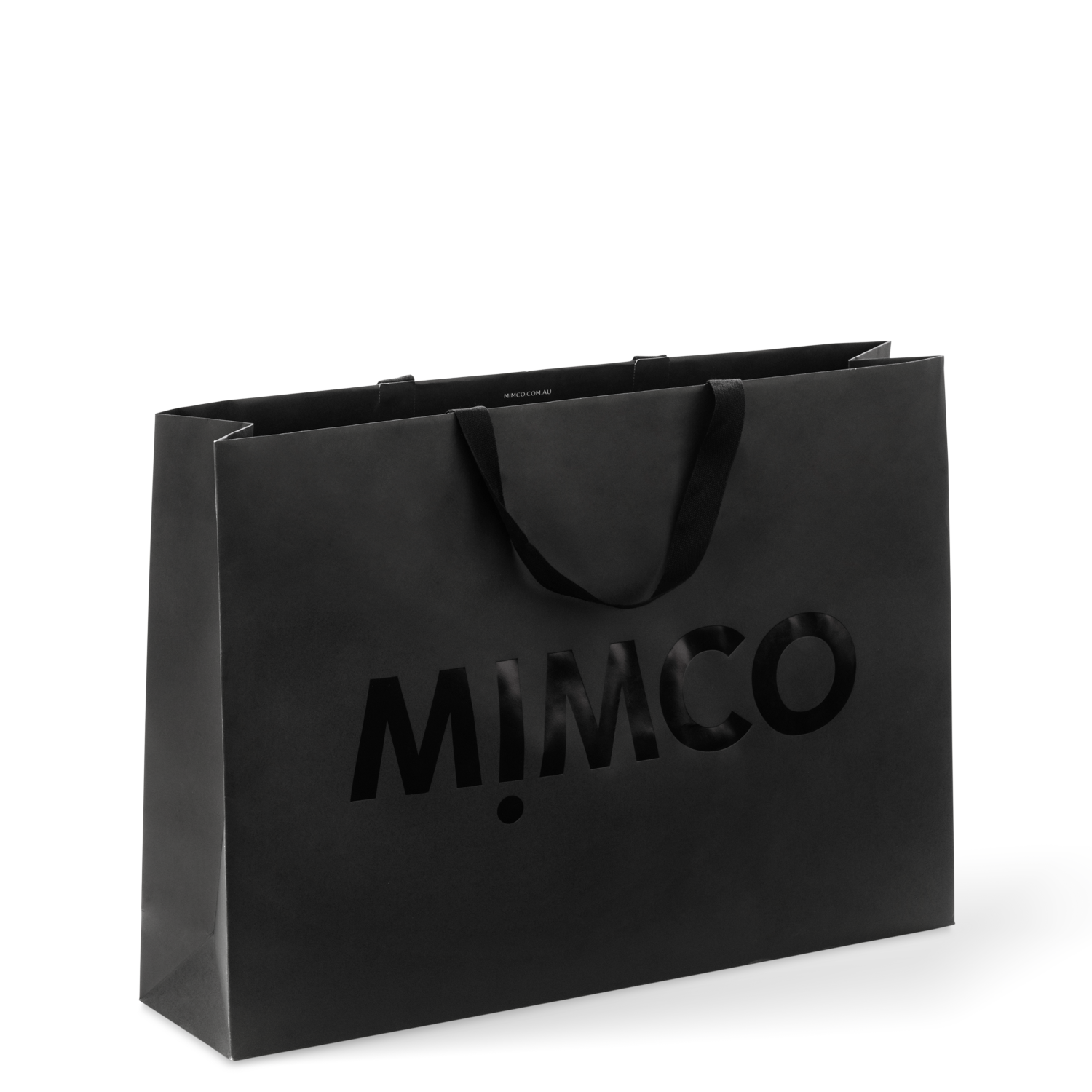 PaperPak Gallery Mimco Black Bag