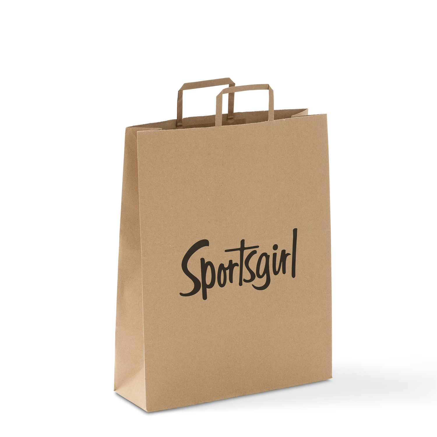 PaperPak Gallery Sportsgirl custom printed kraft paper twist handle bag